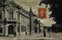 La Haute-Saône illustrée - VESOUL - la Caisse d'Épargne et Rue du Champ de Foire