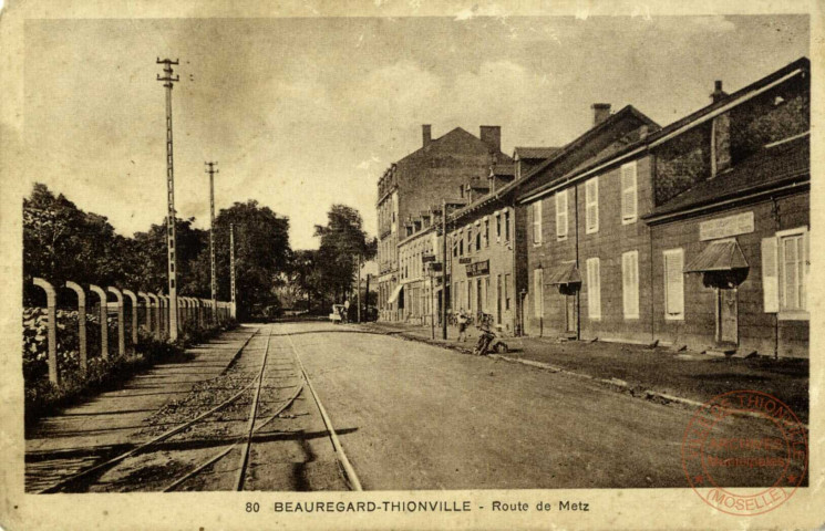 Beauregard - Thionville - Route de Metz