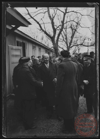 Foire exposition de 1948 - Autorités civiles et militaires