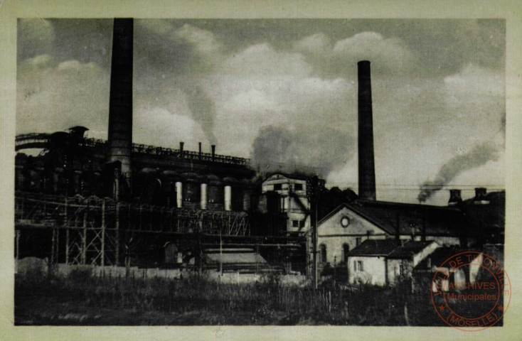 Audun-le-Tiche (Moselle) - Vue sur l'Usine