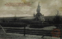 La Guerre en Lorraine en 1914-1917.- Monument élevé à la Mémoire des Soldats du 36e Colonial morts glorieusement pour la Patrie près de Gerbéviller.