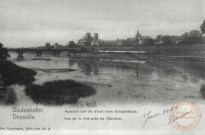 Diedenhofen - Aussicht auf die Stadt beim Schlachthaus / Thionville - Vue de la ville près de l'Abattoir - Thionville en 1902