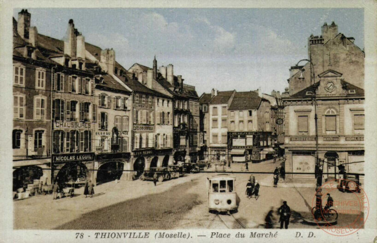 Thionville (Moselle) - Place du Marché