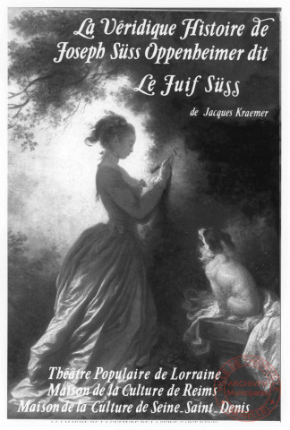 Spectacle du Théâtre Populaire de Lorraine : "Le juif Süss"