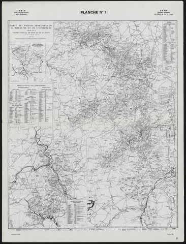 ATLAS GEOLOGIQUE DU GISEMENT DE FER DE LORRAINE