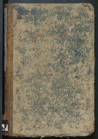 Registre de délibérations (1831-1841)