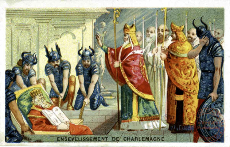 Ensevelissement de Charlemagne