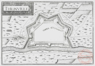 Plans de Thionville et villes du duché de Lorraine par Tassin