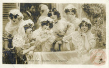 Salon de 1909.-U.Checa-'Le Balcon'.