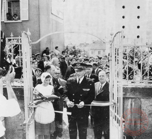 [Inauguration de la caserne des sapeurs-pompiers à Apach]