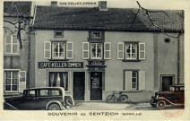 Souvenir de Sentzich (Moselle) - Café Keller-Zimmer