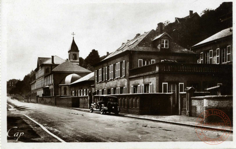 Hayange - Bureaux des Mines de Wendel et Chapelle de la Cité Gargan