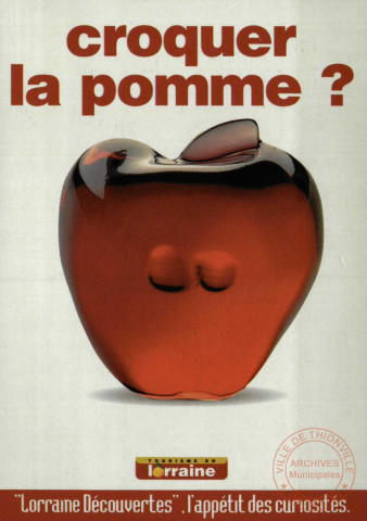 Croquer la pomme ? : 'Lorraine Découvertes', l'appétit des curiosités.