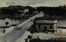 Diedenhofen Blick über die Mosel-Brücke