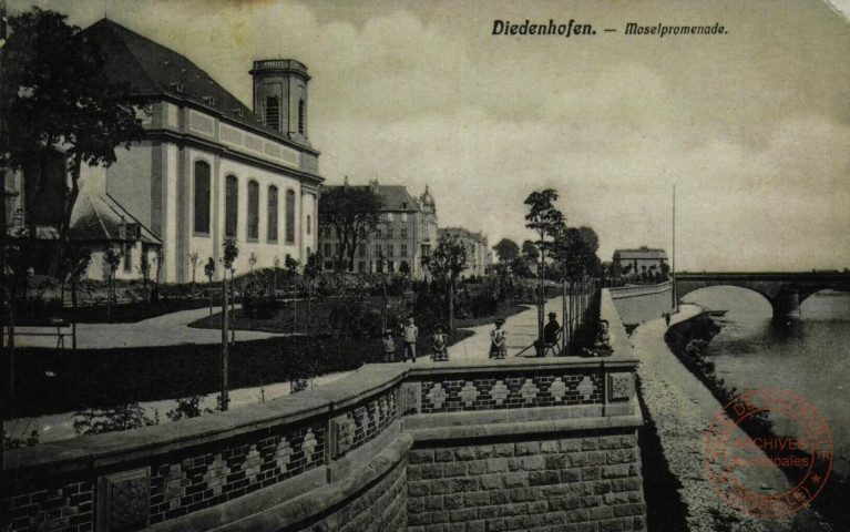 Diedenhofen : Moselpromenade = Thionville