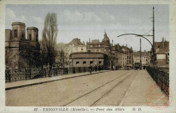 Thionville (Moselle) - Pont des alliés