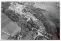 Vue aérienne de Rodemack