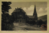 Algrange - Presbytère et Eglise Catholique