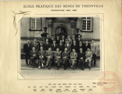 Ecole Pratique des Mines de Thionville. Promotion 1960-1962.