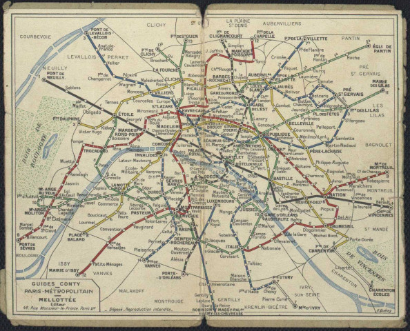 PARIS U-BAHN 1941