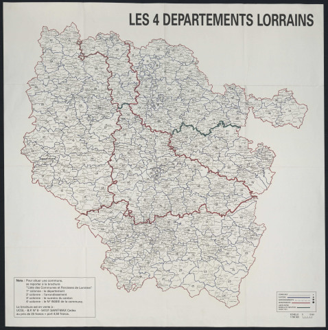 LES 4 DEPARTEMENTS LORRAINS