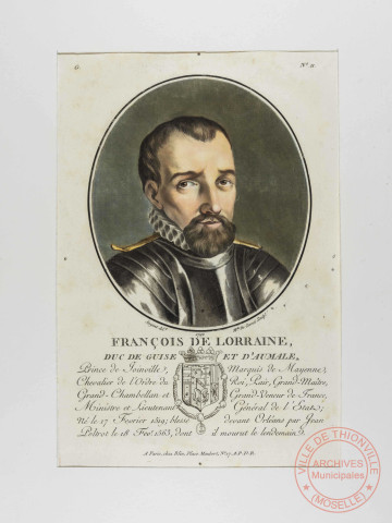 Francois de Lorraine, duc de Guise et d'Aumale