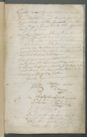 Registre de délibérations (1833-1837)