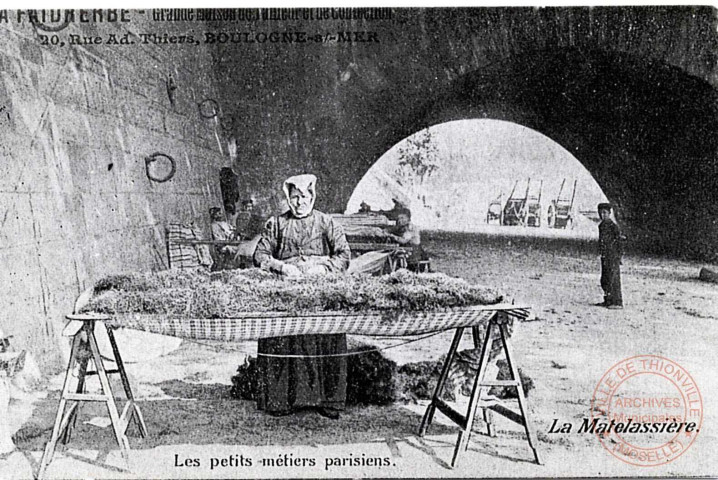 Les petits métiers parisiens - La Matelassière