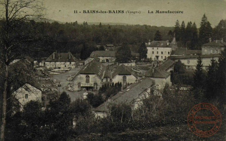 Bains-les-Bains (Vosges) : La Manufacture