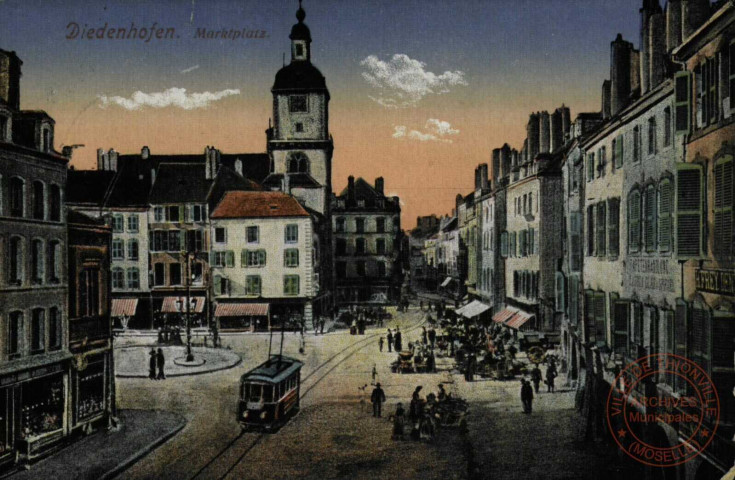 Diedenhofen - Marktplatz