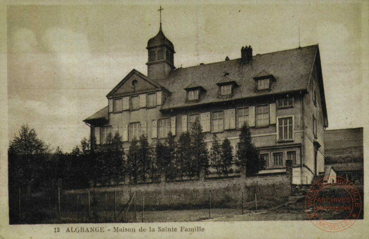 Algrange - Maison de la sainte Famille