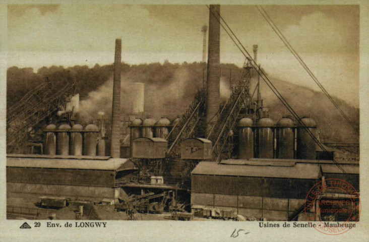 Env. de LONGWY - Usine de Senelle-Maubeuge