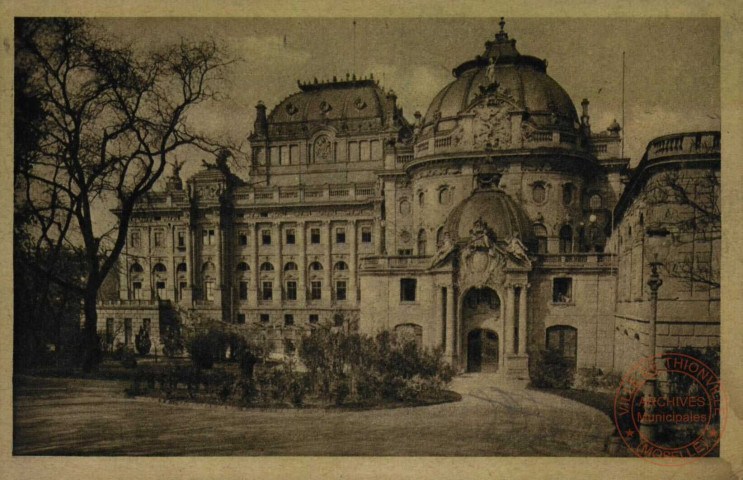 Wiesbaden, le Théatre avec foyer.