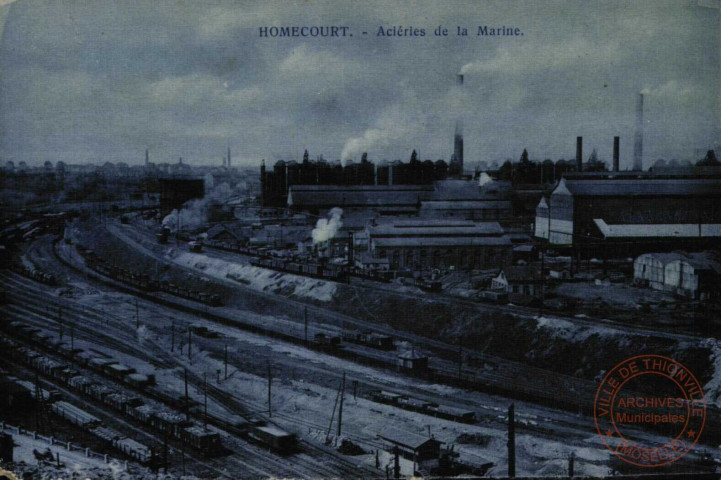 Homecourt - Aciéries de la Marine.