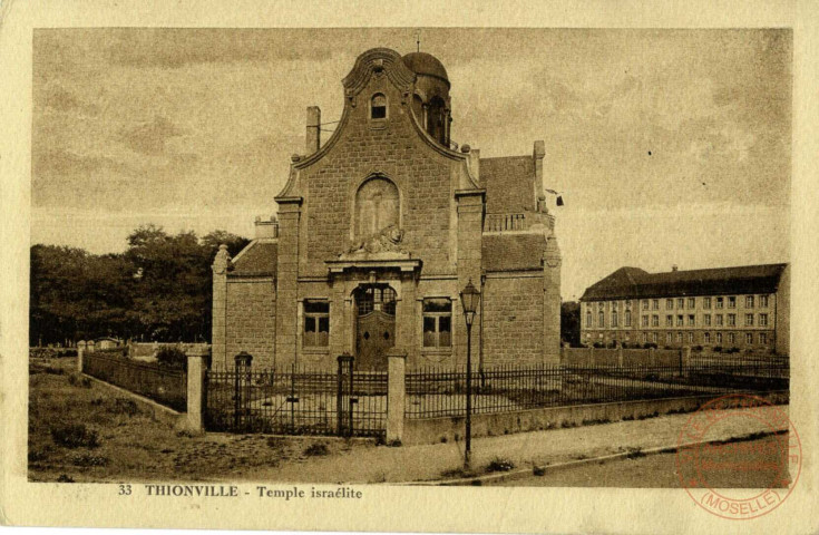 Thionville. Temple israélite