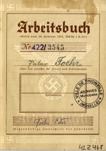 Affiche du concours local de pêche oarganisé par l'Association "La Fraternelle" (17 mai 1953)