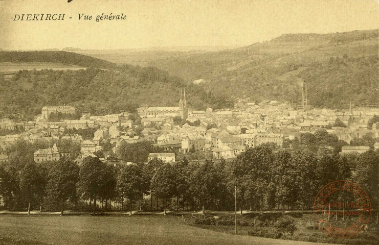 Diekirch. Vue Générale.