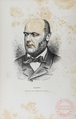 M. Grévy, président de l'Assemblée Nationale