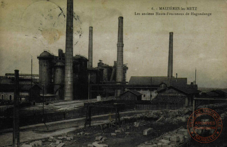 MAIZIERES-les-Metz - Les anciens Hauts-Fourneaux de Hagondange