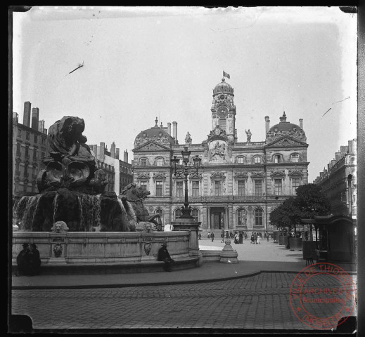 Lyon en mai 1903 - L'Hôtel de Ville