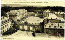 Nancy - Hémicycle de la Carrière - Palais du Gouvernement - Pépinière
