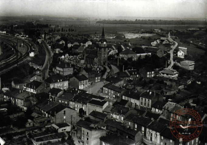 En avion au-dessus de ... Fontoy (Moselle)