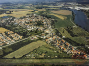 Vue aérienne de Manom