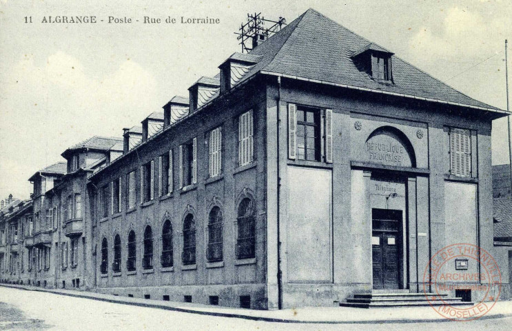 poste - rue de Lorraine