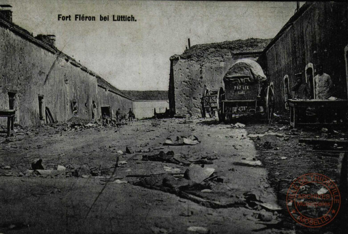 Fort Fléron bei Lüttich.