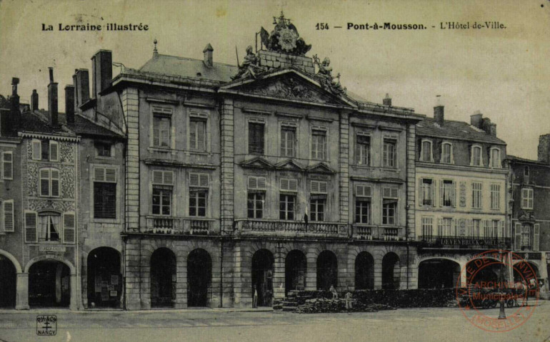 Pont-à-Mousson : L'Hôtel-de-Ville