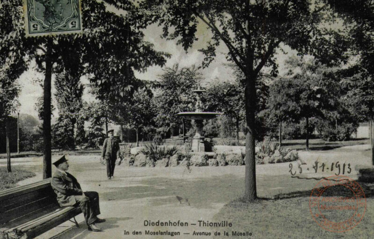 Diedenhofen In den Moselanlagen / Thionville Avenue de la Moselle