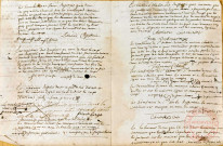 Les maîtres des corporations s'opposent à la municipalité qui leur réclame une participation financière. Thionville, le 16/12/1687.