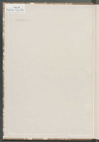 Registre de délibérations (17 mars 1826 - 10 septembre 1837)