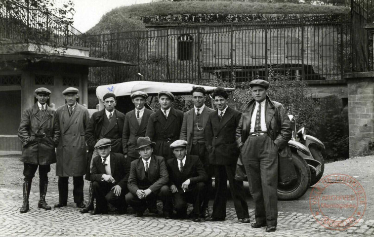 Souvenir de mon permis de conduire à Thionville : 15/04/1934